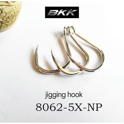 BKK JIG HOOKS 8062, 5X STRONG 10-20 PCS  2/0-11/0