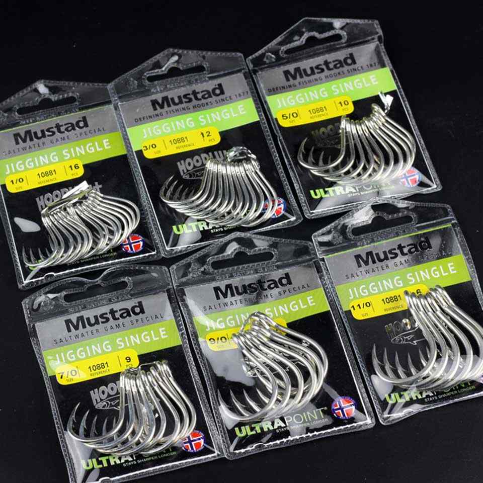 Mustad Jigging Assist 10881NP-DT Hook ◂ The KingFisher