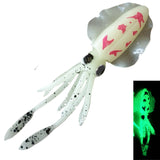 5 Pack Scented Soft Plastic Lumo Squid  140mm 115mm 95mm