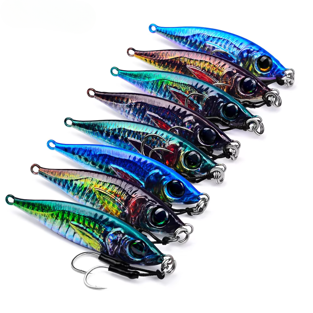LITLLE MAGIC 3D JIGS Rigged 21g-200g – SLOW JIGS AUSTRALIA
