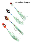 Baited Octo Jigs. Supa Glo. BKK 300g