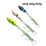 Mixed Deeper Rigged 18 Pack 150g to 200g "Free Large jig Bag"
