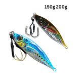 Mixed Deeper Rigged 18 Pack 150g to 200g "Free Large jig Bag"