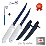 Fillet Knives ZENELLI. ACIES White  6" 7" 8"