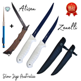 Fillet Knives ZENELLI. ACIES White  6" 7" 8"