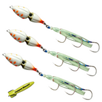 Canyon Runner / Fast Fall Baited Octo Jig 60g-180g   3 PACK