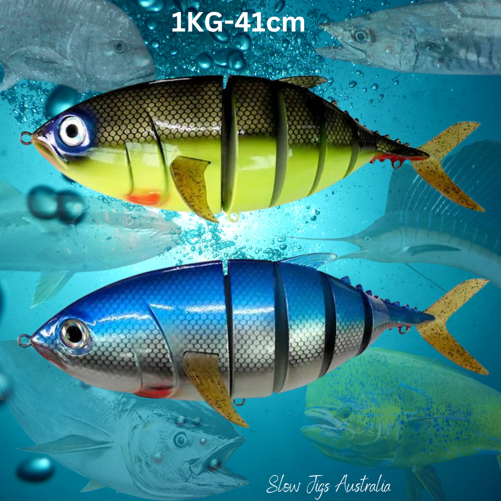 Big Game Tuna Trolling Swimbait 1kg 41cm – SLOW JIGS AUSTRALIA