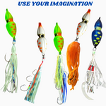 Texas Torpedo Fast Fall Octo Jig Heads 60g-180g