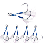 SJA WIDE  ASSIST HOOKS. 5/10 PACKS.  4/0 - 9/0 . 20kg-30kg