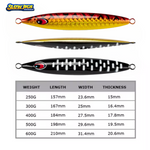 BLACK DOG SLOW PITCH JIG 250g-600g LUMO