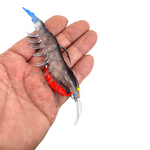 Soft Plastic King Prawns 6.4" 160mm 27g TPE tough