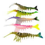 Soft Plastic Prawn 5.3" 135mm TPE tough-5 Pack