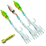 Canyon Runner / Fast Fall Baited Octo Jig 60g-180g   3 PACK
