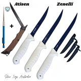 Fillet Knives ZENELLI. ACIES White  6" 7" 8"