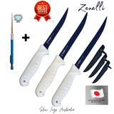 Fillet Knives ZENELLI. ACIES White  6" 7" 8"