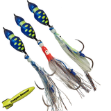 Canyon Runner / Fast Fall Baited Octo Jig 60g-250g   3 PACK