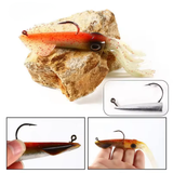 Snapper Lollies- 3 Pack- Soft Plastic Lumo Squid 140mm 35g 7/0