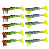 3D LIVE PRAWN- 10 Pack 120mm 11g  TPR Tough