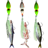 Canyon Runner / Fast Fall Baited Octo Jig 250g