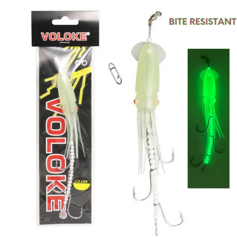 VOLOKE Octopus Skirted Jigs 6/0. 30g. 25cm
