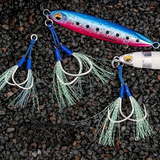 Micro double assist hooks 10# -17#