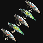 LITLLE MAGIC HIBRID 3D JIGS- Rigged  21g-200g 5 Packs