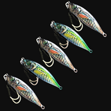 LITLLE MAGIC HIBRID 3D JIGS- Rigged  21g-200g 5 Packs