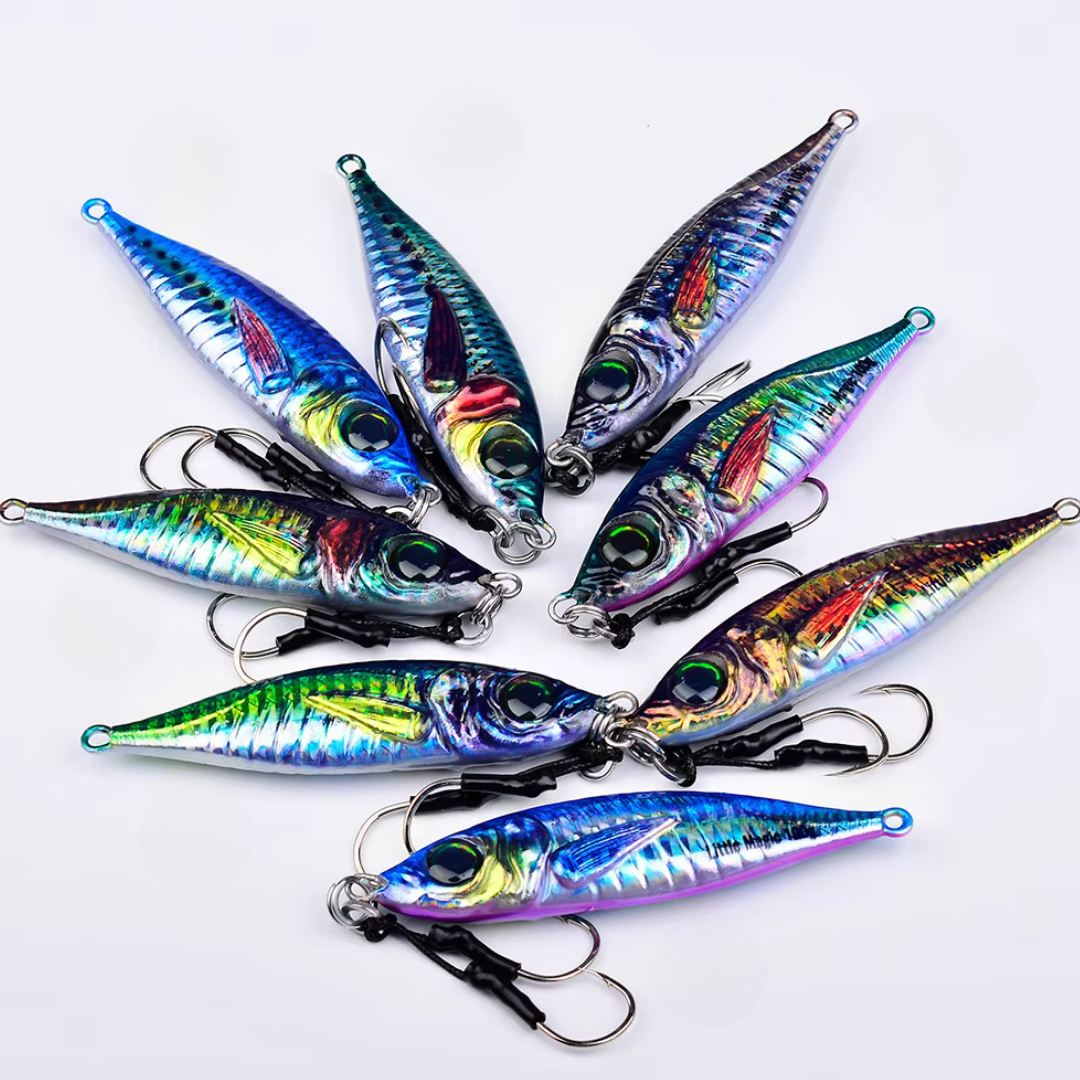 LITLLE MAGIC 3D JIGS Rigged 21g-200g – SLOW JIGS AUSTRALIA