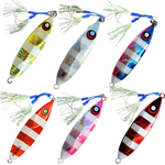 SJA Flat Fall Jigs  Rigged 250g - 350g