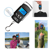 DIGITAL FISH SCALES, 50KG, TAPE MEASURE, ACCURATE