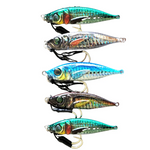 LITLLE MAGIC 3D JIGS- Rigged  21g-200g 5 Packs