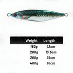Sea Snake- Slow Pitch Jig 160g 200g 300g 400g