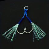 Micro double assist hooks 10# -17#