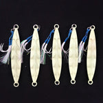 SJA  Backbone Limited Edition jigs. BKK glow 60g 80g 120g