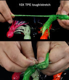 Soft Plastic Scented TPE Octo Jigs. Rigged  21g 110mm