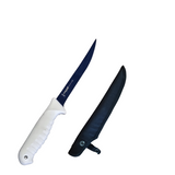 Fillet Knives ZENELLI. 6" 7" 8" individual + diamond pocket steel + Folding  Knife