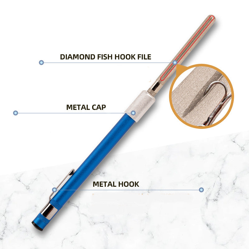 DMD Pocket Diamond Knife/Hook Sharpener. Double Sided. – SLOW JIGS