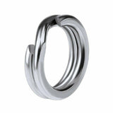 200 pcs SJA Split Rings 5-9 mm. Flat pressed 304 stainless