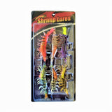 SJA Soft plastic prawns Singles/6 Pack- 90mm 11.5g  - TPE Tough VMC.