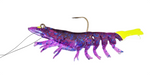 SJA Soft plastic prawns 90mm 11.5g  - TPE Tough VMC.