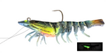 SJA Soft plastic prawns 90mm 11.5g  - TPE Tough VMC.